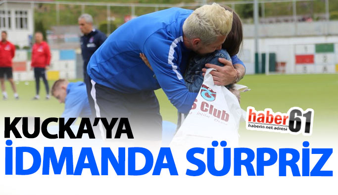İyileşti Kucka'ya sürpriz yaptı