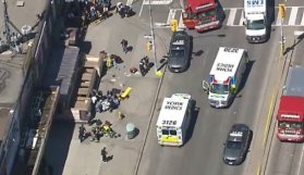 Kanada'da araç yayaların arasına daldı