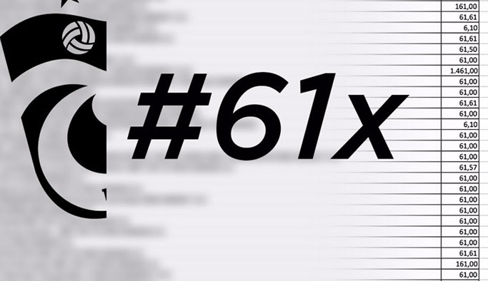 Trabzonspor'a bağışta 61 vurgusu