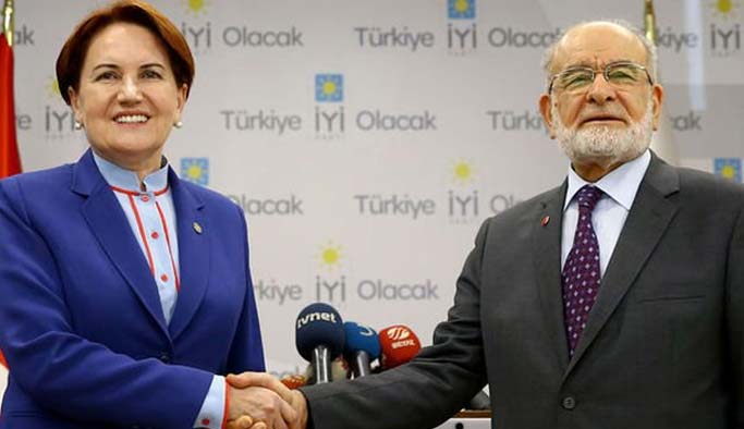 İttifak Trafiği: Karamollaoğlu, Akşener'i ziyaret etti