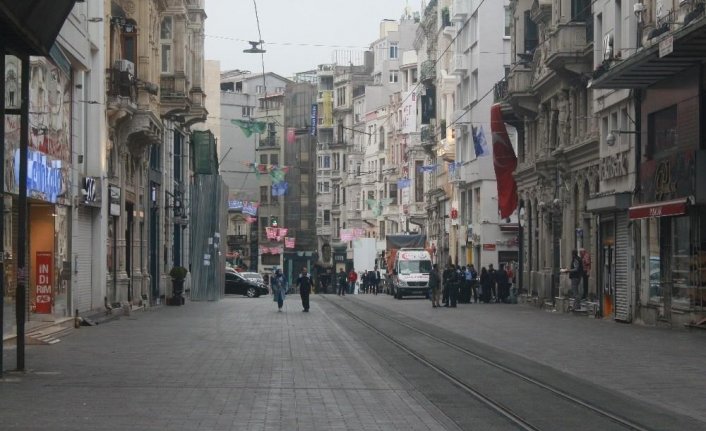 İstiklal'de 1 Mayıs sessizliği