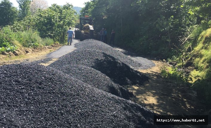 Trabzon’a 4 yılda 1 milyon ton asfalt serildi 