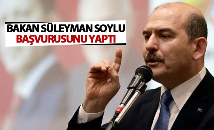 Süleyman Soylu Milletvekili aday adayı oldu