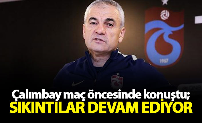 Trabzonspor’da Çalımbay’dan Maç Öncesi Net Mesaj: “Birlik Olursak Başarırız”