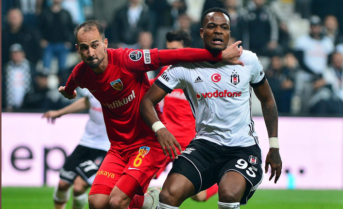Beşiktaş Kayseri'yi yendi