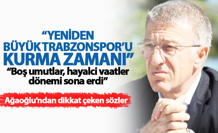 Trabzonspor’da Yeni Dönem: Ağaoğlu’ndan Gerçekçi Adımlar ve Birlik Çağrısı