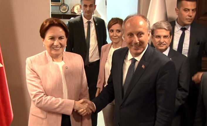 Muharrem İnce'den, Akşener'e ziyaret