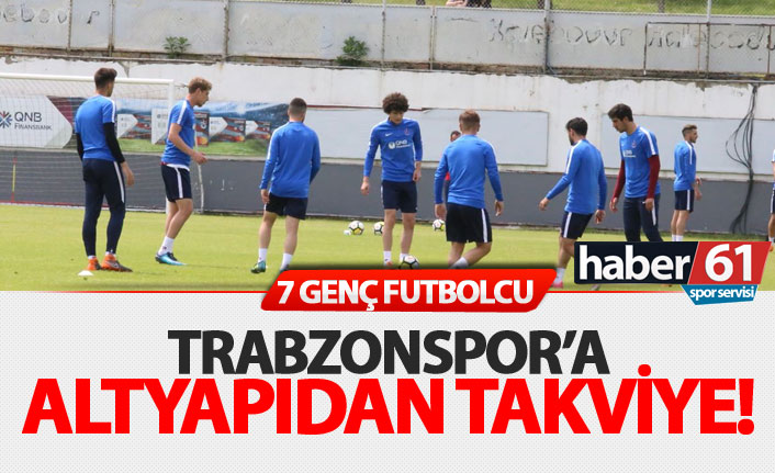 Trabzonspor'a altyapıdan takviye