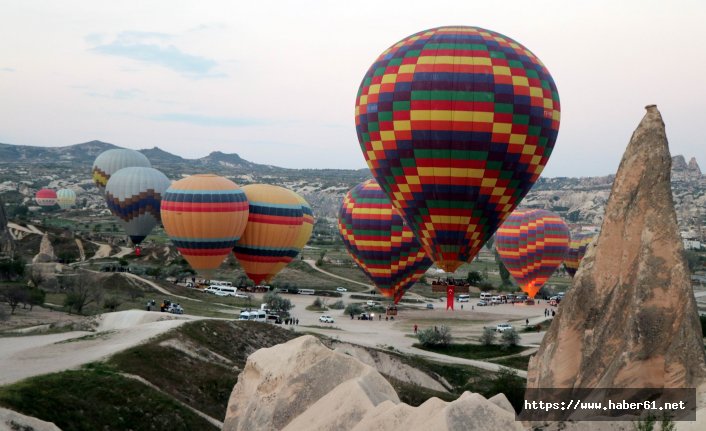 Kapadokya’da balon turları yine iptal edildi 