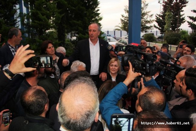 Muharrem İnce Trabzon'a geldi, şehit evine uğradı