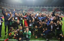 Akhisarspor Türkiye Kupası'nı kazandı