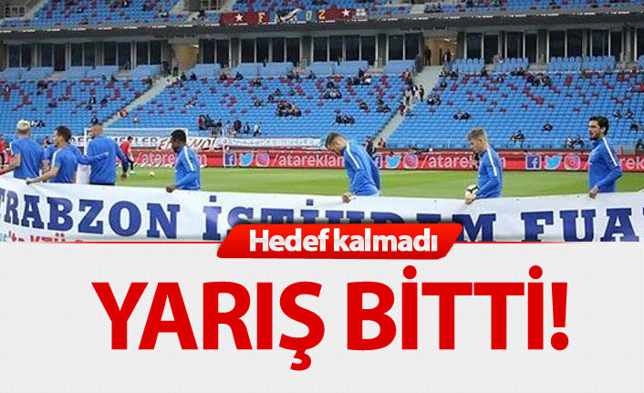 Ve yarış sona erdi