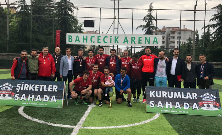 Trabzon'da  Şirketler Kurumlar Sahada turnuvası sona erdi