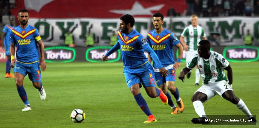 Göztepe ile Konya berabere