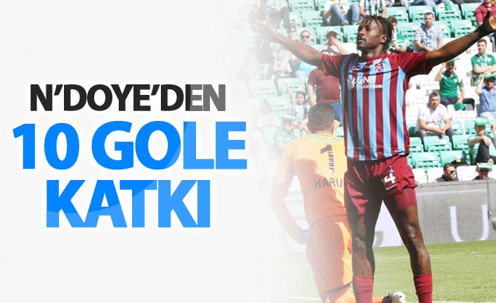 N'doye'den 10 gole katkı