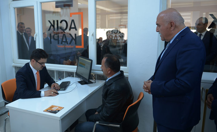 Sinop Valiliğinde "Açık Kapı" bürosu oluşturuldu