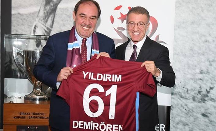 Ağaoğlu'ndan Demirören'e ziyaret