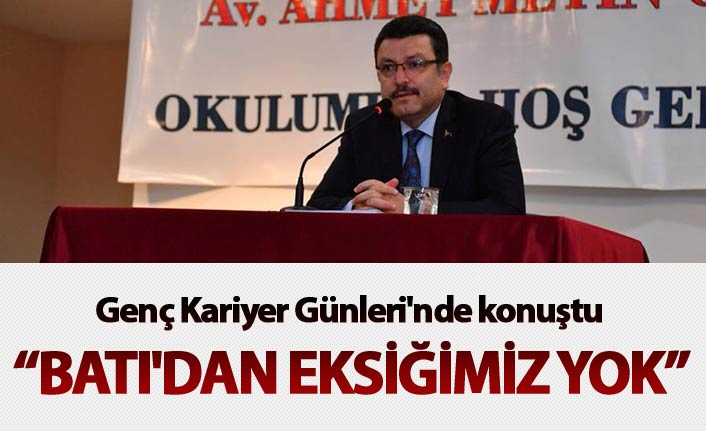 Genç, Kariyer Günleri'nde konuştu