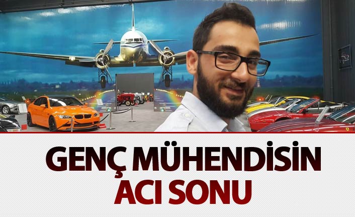 Trabzonlu genç mühendisin acı sonu
