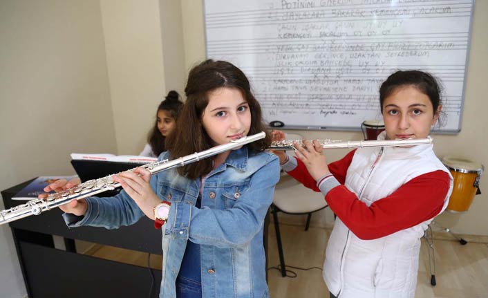 Trabzon'un yeşil doğasından sanat yükseliyor