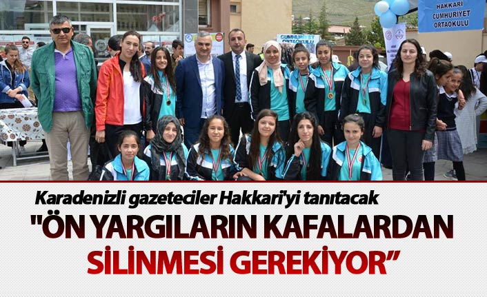 "Ön yargıların silinmesi gerekiyor kafalardan"