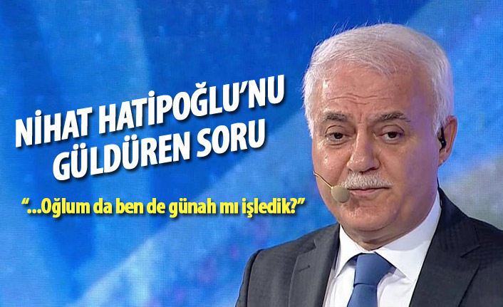 Uzun saç sorusu Nihat Hatipoğlu'nu güldürdü