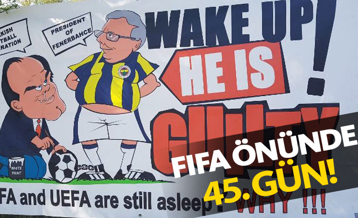 Trabzonspor taraftarı FIFA önünde eylemde - 45. Gün