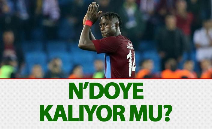 N'Doye kalıyor mu?