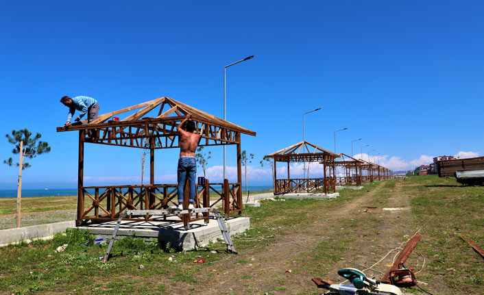 Akçaabat'ta yeni kamelyalar kuruluyor