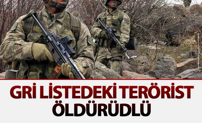 TSK, Gri listedeki terörist Fuat Akkaya'nın öldürüldüğünü bildirdi.