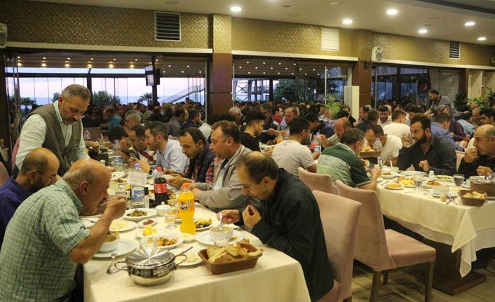 Trabzon'da sanayi esnafı iftarda buluştu