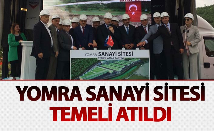 Yomra Sanayi Sitesi temeli atıldı
