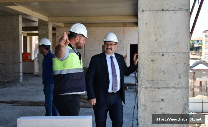 Ahmet Metin Genç: “İnşaatın yüzde 40'ı tamamlandı” 