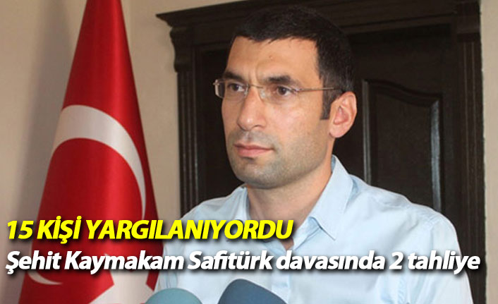 Şehit Kaymakam Safitürk'ün davasında 2 tahliye