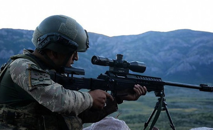 Giresun'da teröristlerle çatışma