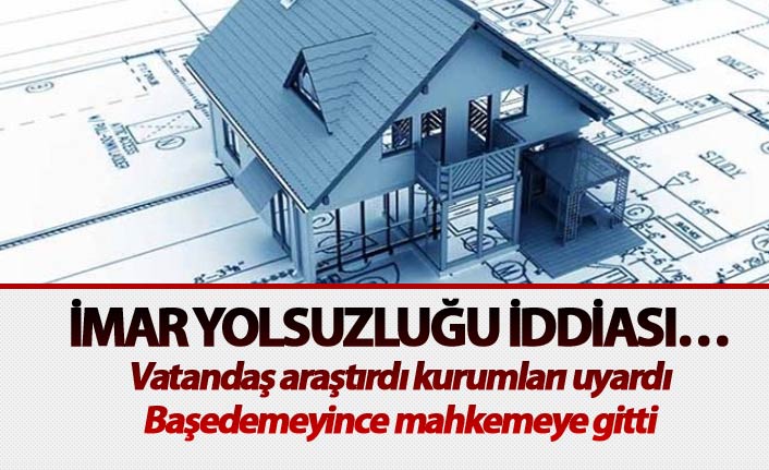 Trabzon'da İmar yolsuzluğu iddiası