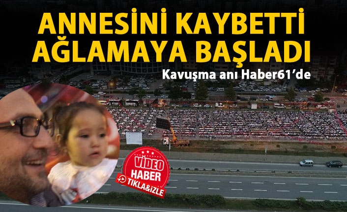 Şehir iftarında çocuk kayboldu