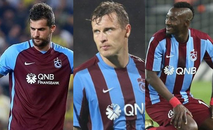 Trabzonspor’da 3 ayrılık birden