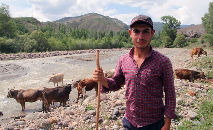 Giresunlu çoban Karadeniz'i hiç görmemiş