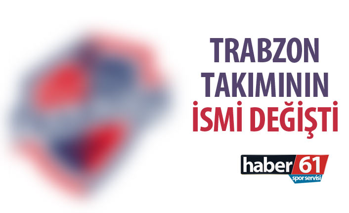 Trabzon takımında kurumsal değişim! İsmi ve logosu değişti
