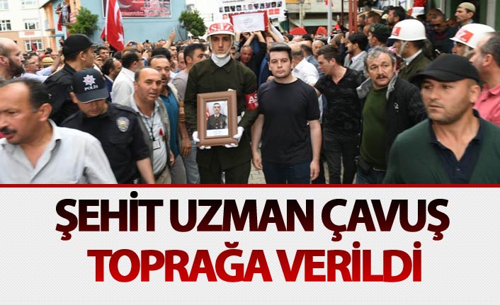 Şehit uzman çavuş Giresun’da toprağa verildi