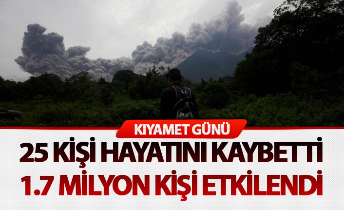 Yanardağ faciası: 25 ölü