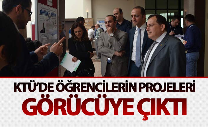 KTÜ’de “Düşünden Gerçeğine Proje Pazarı”