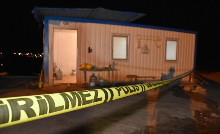 Şantiye çalışanları arasında silahlı kavga