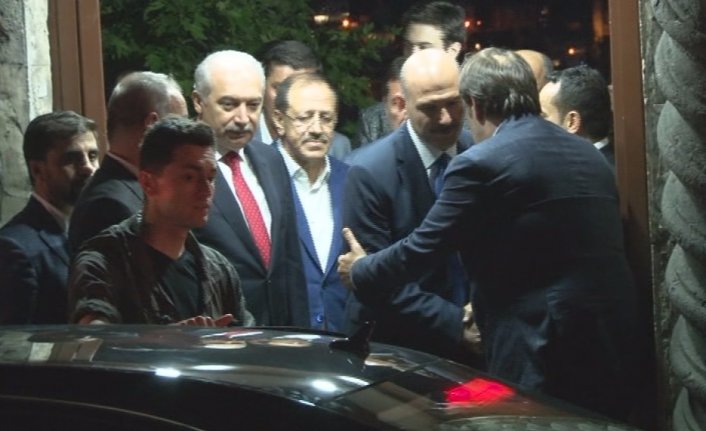 Bakan Soylu'dan Demirören Ailesi'ne taziye ziyareti