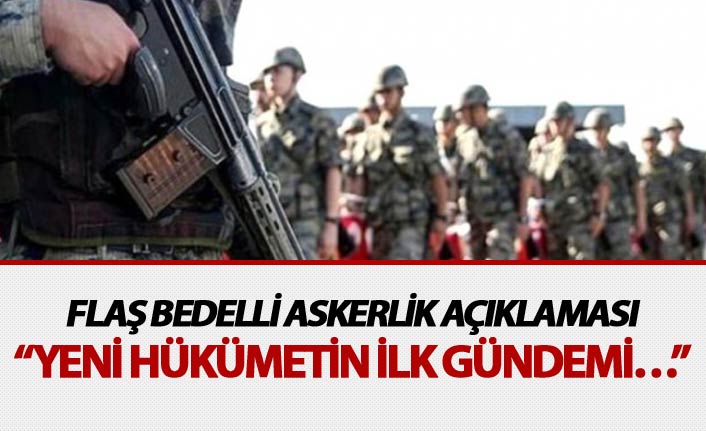 AK Partili isimden flaş Bedelli askerlik açıklaması
