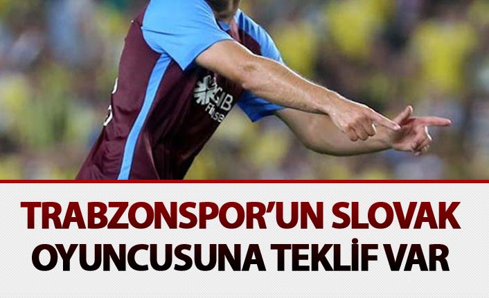 Trabzonspor’un Slovak oyuncusuna teklif var