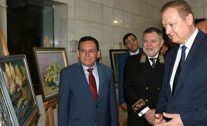 Rusya Federasyonu Trabzon'da resepsiyon verdi