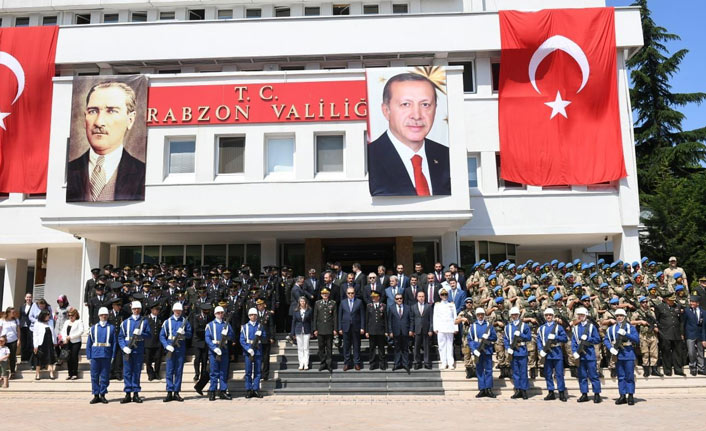 Trabzon'da Jandarma'nın kuruluş yıldönümü kutlaması