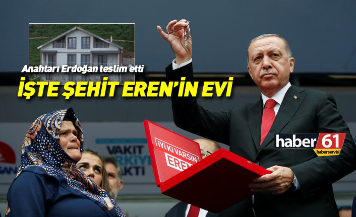 İşte Şehit Eren Bülbül'ün evi!